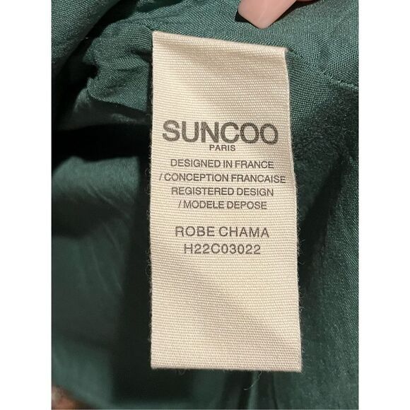 NWOT Suncoo Paris Chama Floral 70’s Inspired Bohemian Lined Swing Dress Size XS - Picture 5 of 16